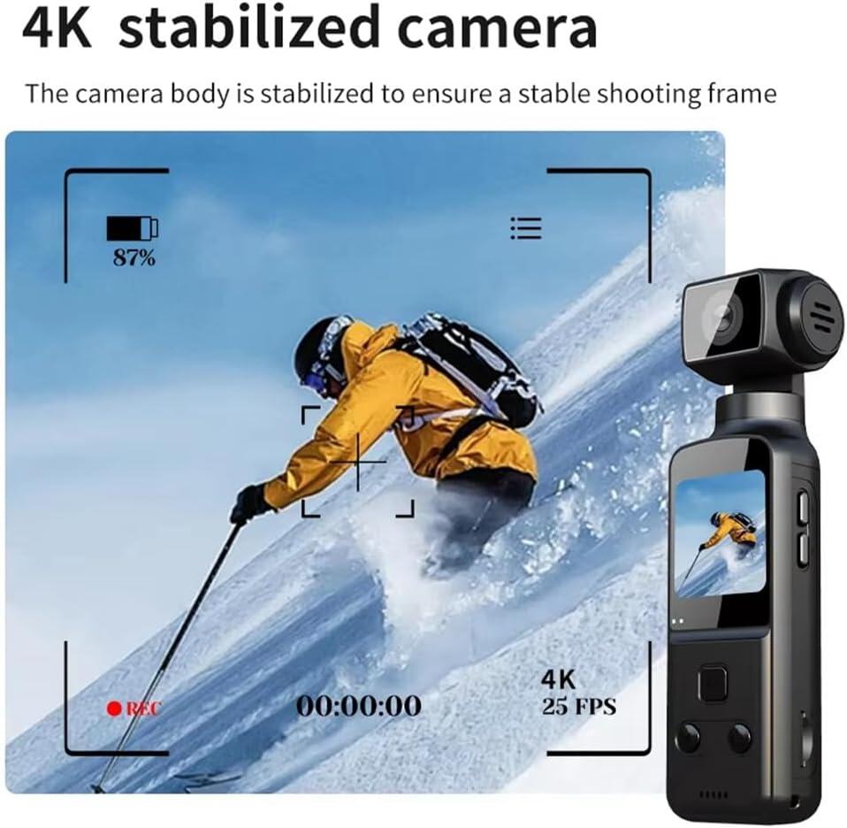 Cámara Digital de Bolsillo 4K